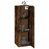 Mueble para TV de pared roble ahumado 40x34.5x100 cm 3