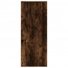 Mueble para TV de pared roble ahumado 40x34.5x100 cm 5