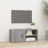 Mueble para TV madera contrachapada gris Sonoma 80x31.5x36 cm 1