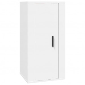 Mueble para TV de pared blanco 40x34.5x80 cm H