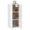 Mueble para TV de pared blanco 40x34.5x80 cm 3