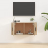 Mueble para TV de pared roble Sonoma 80x34.5x40 cm 3