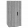 Mueble para TV de pared gris Sonoma 40x34.5x80 cm 2