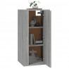 Mueble para TV de pared gris Sonoma 40x34.5x80 cm 3