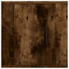 Mueble para TV de pared roble ahumado 40x34.5x40 cm 5