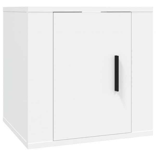 Mueble para TV de pared blanco 40x34.5x40 cm M 2