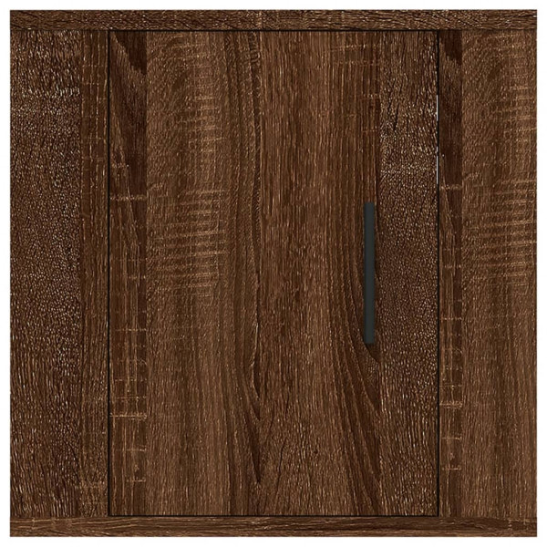 Mueble para TV de pared roble marrón 40x34.5x40 cm M 5