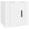 Muebles para TV de pared 2 uds blanco 40x34.5x40 cm 5