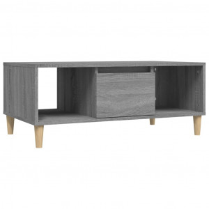 Mesa de centro 90x50x36.5 cm derivados madeira cinzento sonoma H