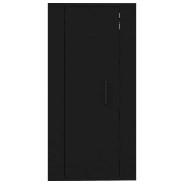 Mueble para TV de pared negro 40x34.5x80 cm M 5