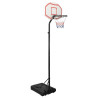 Canasta de baloncesto polietileno blanco 282-352 cm 1