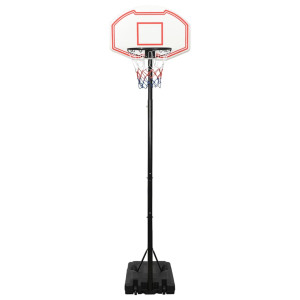 Tabela de basquetebol 282-352 cm polietileno branco H