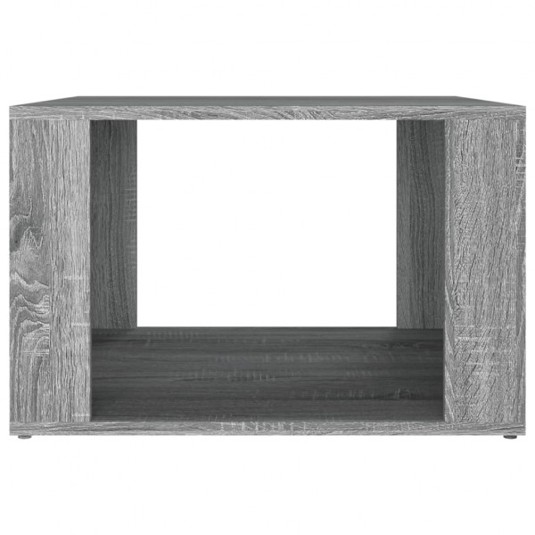 Mesita de noche madera contrachapada gris Sonoma 57x55x36 cm M 5