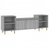 Mueble para TV madera contrachapada gris Sonoma 160x35x55 cm 2