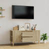 Mueble para TV madera contrachapada roble Sonoma 102x44.5x50 cm 1