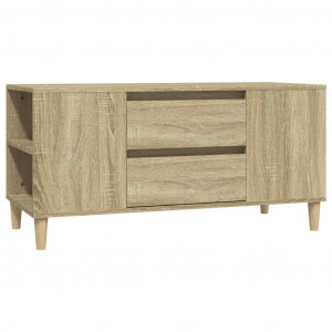Mueble para TV madera contrachapada roble Sonoma 102x44.5x50 cm H