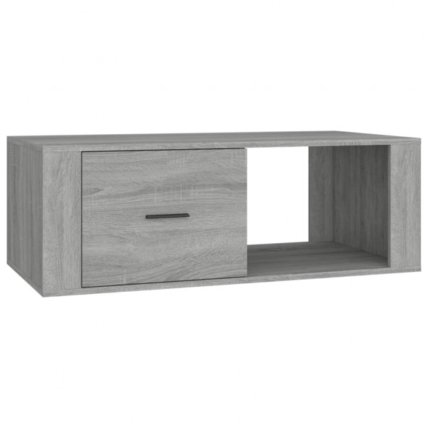 Mesa de centro madera contrachapada gris Sonoma 100x50.5x35 cm M 2