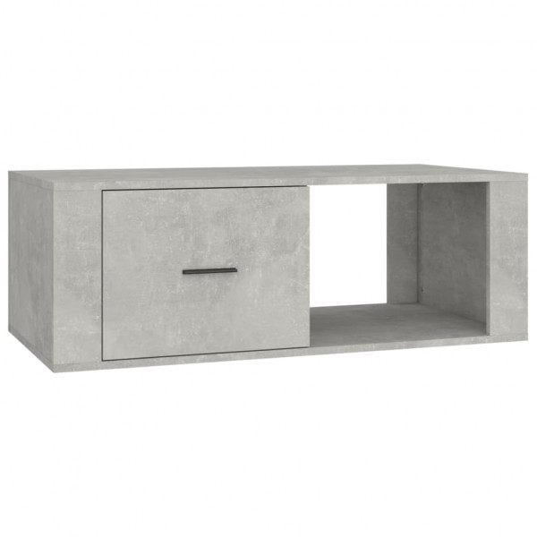 Mesa de centro 100x50.5x35 cm derivados madeira cinza cimento M 2