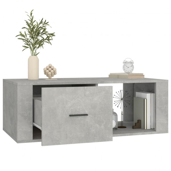 Mesa de centro 100x50.5x35 cm derivados madeira cinza cimento M 5