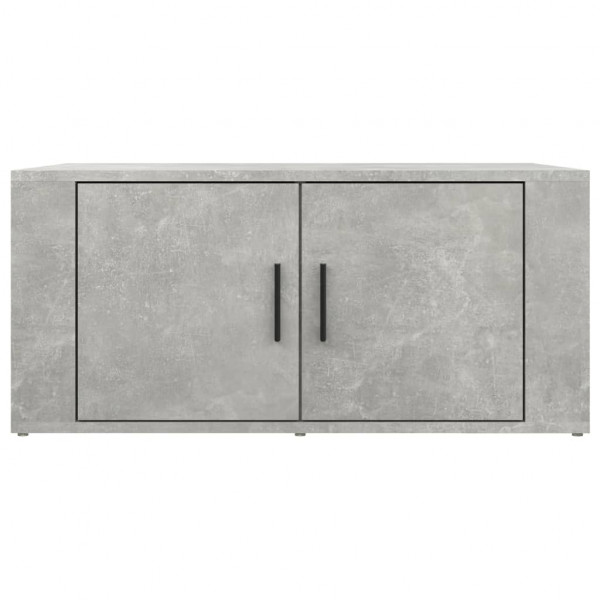 Mesa de centro 80x50x36 cm derivados madeira cinzento cimento M 5