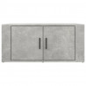 Mesa de centro madera contrachapada gris hormigón 80x50x36 cm 5
