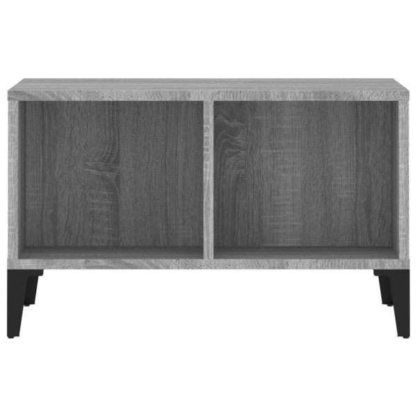 Mesa de centro madera contrachapada gris Sonoma 60x50x36.5 cm M 5