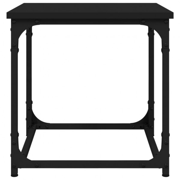Mesa de apoio 40x40x40 cm derivados de madeira preto M 5