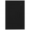 Mueble para TV de pared negro 40x34.5x60 cm 5