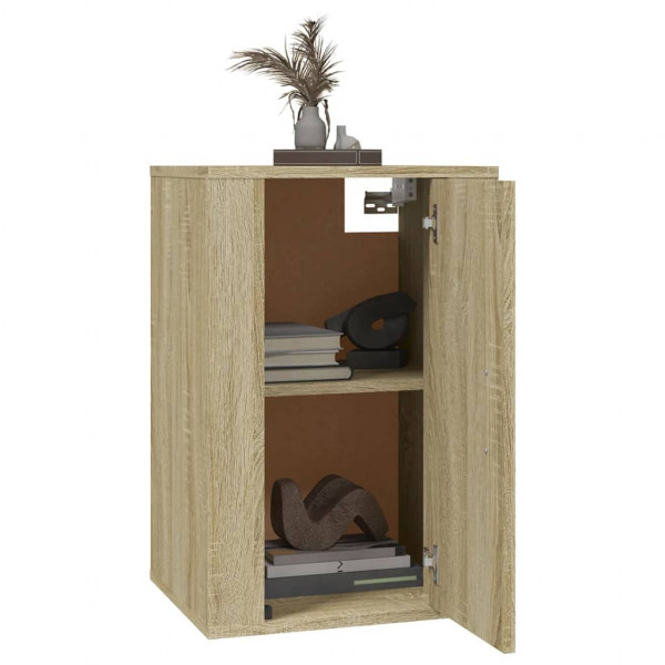 Mueble para TV de pared roble Sonoma 40x34.5x60 cm M 3