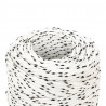 Cuerda para barco trenzada poliéster blanco 2 mm x 100 m 3