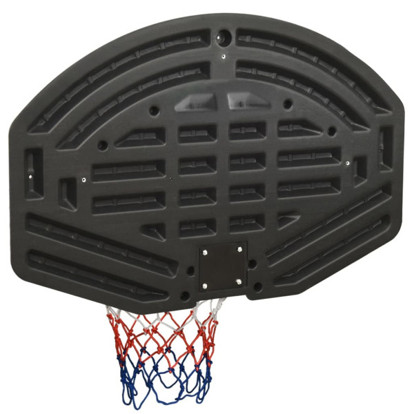 Tabela de basquetebol 90x60x2 cm polietileno preto M 4