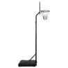 Tabela de basquetebol 282-352 cm polietileno preto 3