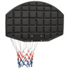 Tablero de baloncesto polietileno negro 71x45x2 cm 5