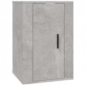 Mueble para TV de pared gris hormigón 40x34.5x60 cm H