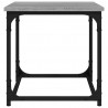Mesa de apoio 40x40x40 cm derivados madeira cinzento sonoma 5