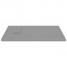 Plato de ducha SMC gris 90x70 cm 4