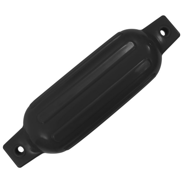 Para-choques para barco 4 pcs 41x11.5 cm PVC preto M 2