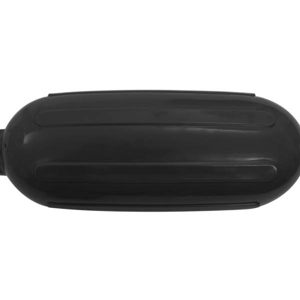 Defensas para barco 4 unidades PVC negro 41x11.5 cm M 3
