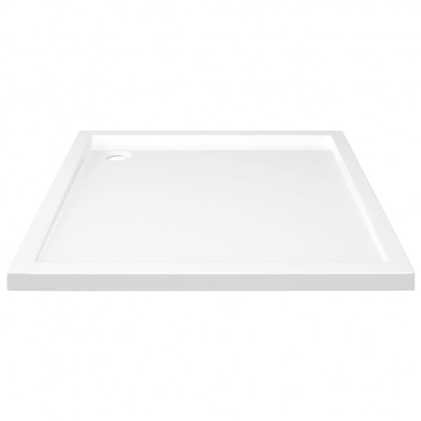 Base de chuveiro quadrada 80x80 cm ABS branco M 3