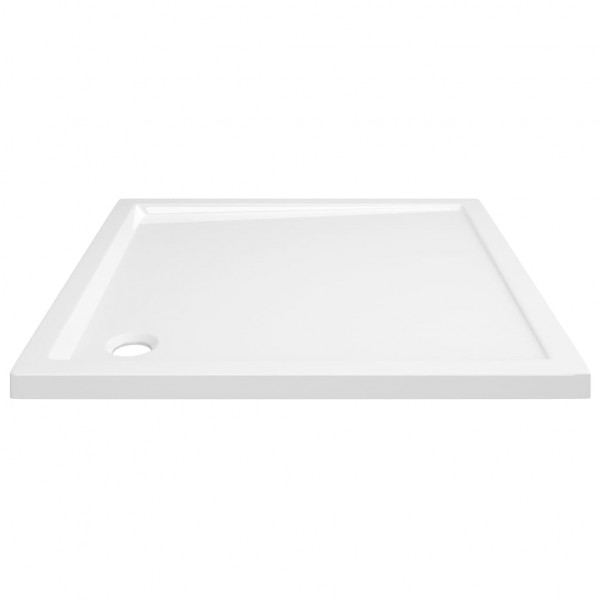 Base de chuveiro quadrada 80x80 cm ABS branco M 4