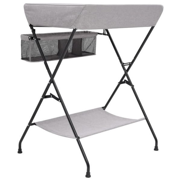 Mesa cambiadora hierro gris claro M 4