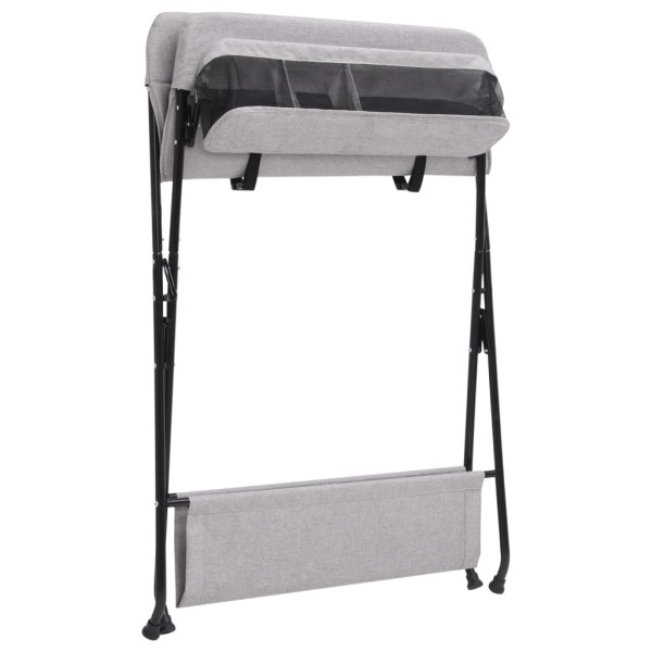 Mesa muda-fraldas ferro cinzento-claro M 5