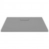 Plato de ducha SMC gris 90x90 cm 3