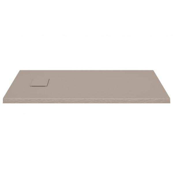 Base de chuveiro SMC 100x70 cm castanho M 5