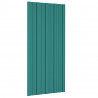 Painéis de telhado 36 pcs 100x45 cm aço galvanizado verde 3