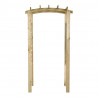 Arco con enrejado madera maciza de pino impregnada 110x60x210cm 3