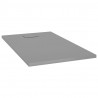 Base de chuveiro SMC 120x70 cm cinzento 2
