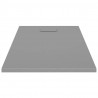 Plato de ducha SMC gris 120x70 cm 3