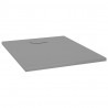 Plato de ducha SMC gris 100x80 cm 2
