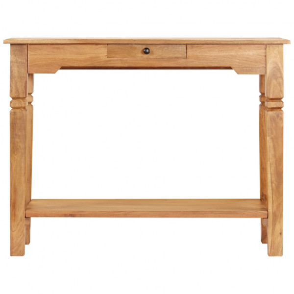 Mesa consola 100x40x76 cm madeira de acácia maciça M 2